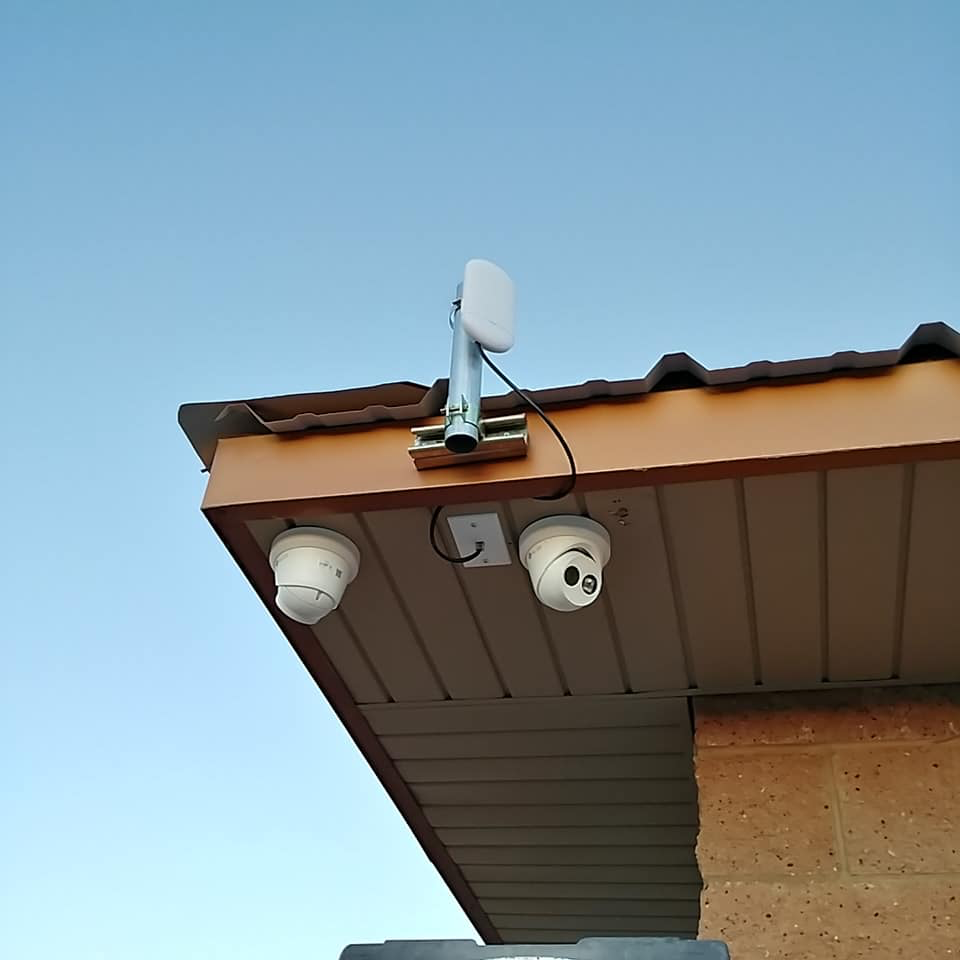  Surveillance Camera on Building, Rio Low Voltage, Albuquerque, NM