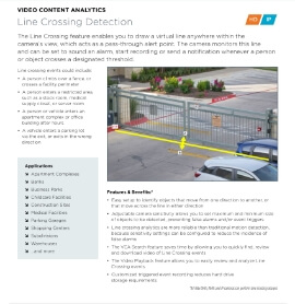 Line Crossing Detection in Albuquerque,  NM